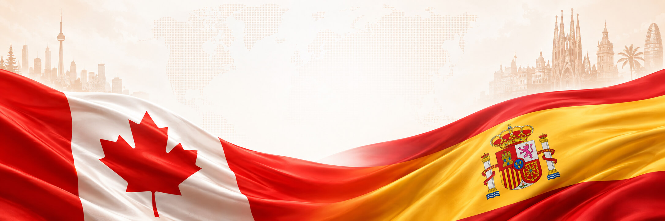 Immigration flags mash